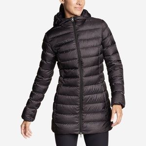 Eddie Bauer packable down puffer jacket EB650